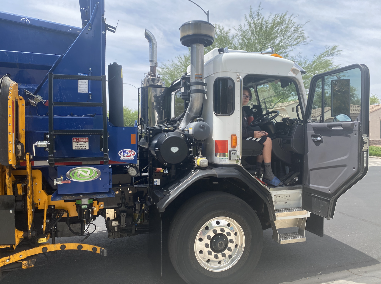 Peoria teen turns love for garbage trucks into his own book Peoria teen turns love for garbage trucks into his own book